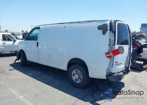 2010 Chevrolet Express 2500 Work Van из США, поврежденный, VIN 1GCZGFBA9A1176147
